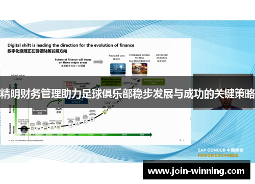 精明财务管理助力足球俱乐部稳步发展与成功的关键策略